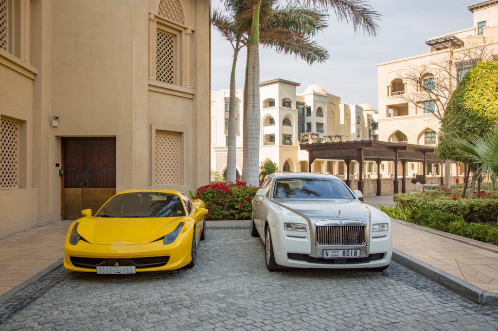 dure auto's in Dubai